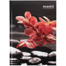 Книга записна Axent R&B Flower А5, 96 аркушів, клітинка, тверда обкладинка (8457-7-A)