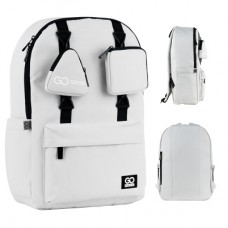 Рюкзак шкільний GoPack Education Teens 178 сірий (GO25-178L-2)