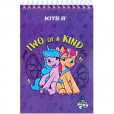 Блокнот Kite на спіралі My Little Pony А6, 48 аркушів, нелінований (LP24-196)