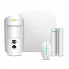 Комплект охоронної сигналізації Ajax StarterKit Cam HDR white