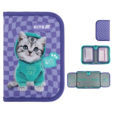 Пенал Kite 622-2 Studio Pets, 1 відділення, 2 відворот (SP25-622-2)