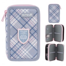 Пенал Kite 623 College Line Girl, 2 відділення (K25-623-1)