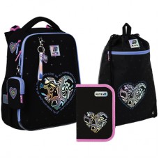 Шкільний набір Kite 531 Love is (рюкзак + пенал + сумка для взуття) (SET_K25-531M-2)