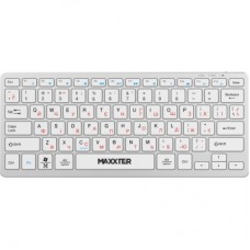 Клавіатура Maxxter KBW-C01S-UA Wireless UA White (KBW-C01S-UA)