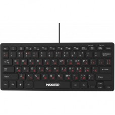 Клавіатура Maxxter KBM-C01B-UA USB UA Black (KBM-C01B-UA)