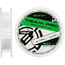 Волосінь Brain Team Pro 50m (clear) 0.154mm 2.3kg (1858.26.85)