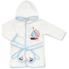 Халат дитячий Bimini махровий (66312-86B-cream)