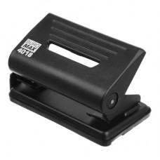Діркопробивач Buromax пластиковий, до 12 аркушів, 110 х 82 х 65 мм, чорний (BM.4018-01)