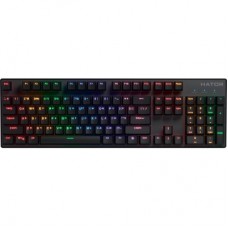 Клавіатура Hator Icefall Mecha Rainbow Wireless/USB Black (HTK204UA)