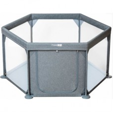 Дитячий манеж FreeON HEXAGON Grey (44459)