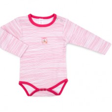 Боді дитяче Breeze у смужку (1027-86G-pink)