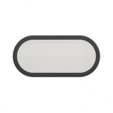 Світильник ELM OVAL-12 6500 IP54 чорн. ELM (26-0018)