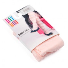 Колготки дитячі Daymod у смужку (D2121027-110G-lightpink)
