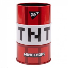 Підставка для дрібниць Yes бочка Minecraft метал, червоний (470497)
