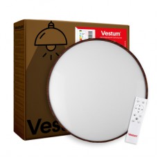 Світильник Vestum FOREST зоряне небо 60W 395*65мм 3000К-6500К з ДК дуб (VS-91060)