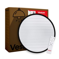 Світильник Vestum GRILL матовий 60W 375*60мм 3000К-6500К з ДК чорний (VS-91019)