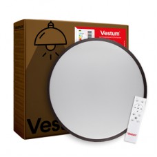 Світильник Vestum RING матовий 80W 480*60мм 3000К-6500К з ДК бронзовий (VS-91057)