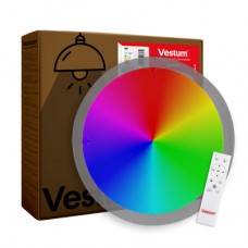 Світильник Vestum SATURN зоряне небо 60W 425*60мм 3000К-6500К RGB з ДК (VS-91071)