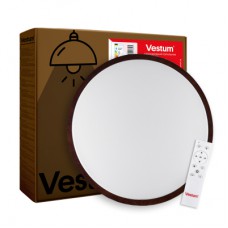 Світильник Vestum SLOT матовий 80W 490*65мм 3000К-6500К з ДК махагон (VS-91048)