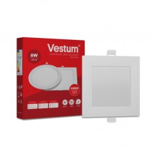 Світильник Vestum LED квадратный 6W 4000K 220V (1-VS-5202)