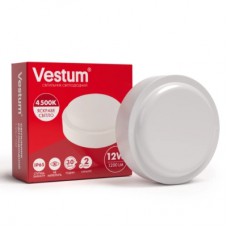 Світильник Vestum ЖКХ LED 12W круг 4500K 220V (1-VS-7102)