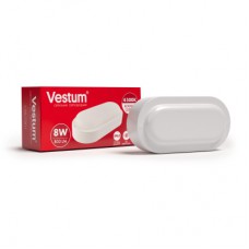 Світильник Vestum ЖКХ LED 8W овал 4500K 220V (1-VS-7201)