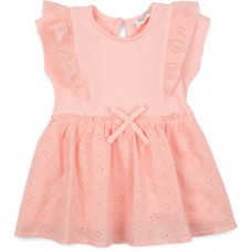 Плаття дитяче Breeze з оборкою (18717-92G-peach)