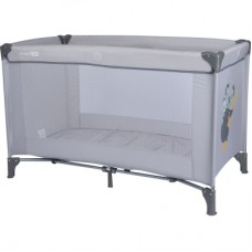 Дитячий манеж FreeON Travel Love Grey (44305)