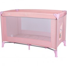 Дитячий манеж FreeON Travel Love Pink (44312)