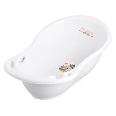 Ванночка Tega Baby WILD&FREE LITTLE ELEPHANTзі зливом 86 см white green (DZ-004-103-ODPYW)