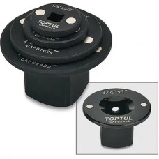 Адаптер для інструменту Toptul набір магнітних 1/4"-1" 4шт. (GAAR0404)