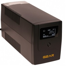 Пристрій безперебійного живлення GEAR GU-800PLCD