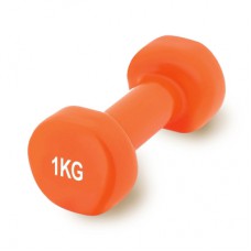 Гантель PowerPlay PP_4103 вінілова 1 кг Помаранчева (PP_4103_1kg)