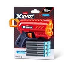 Іграшкова зброя Zuru X-Shot Швидкострільний бластер Excel Micro 2.0 Color Card (8 патронів) (36726TQ1R)