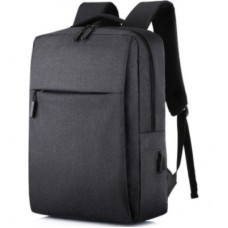Рюкзак для ноутбука Merlion 14" YT-B14-USB-BL 32х11х41 см Black (34411)