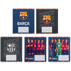 Зошит Kite FC Barcelona, 12 аркушів, клітинка (BC25-232)