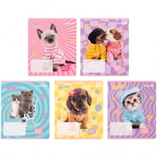 Зошит Kite Studio Pets, 12 аркушів, клітинка (SP25-232)