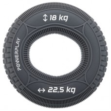 Еспандер PowerPlay PP-4330 Hand Grip Loops Medium 18-22,5 кг Сірий (PP_4330_Grey_(18-22.5kg))