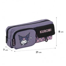 Пенал Kite 2701-1 Kuromi (HK25-2701-1)