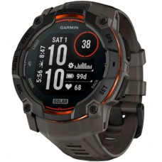Смарт-годинник Garmin Instinct 3, 50mm, Solar, Black Bezel with Charcoal Band, GPS смарт-годинник (010-02935-00)