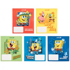 Зошит Kite SpongeBob SquarePants, 18 аркушів, клітинка (SB25-236)