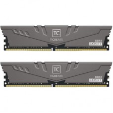 Модуль пам'яті для комп'ютера DDR4 16GB (2x8GB) 3200 MHz T-Create Expert Gray Team (TTCED416G3200HC16FDC01)