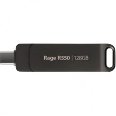 USB флеш накопичувач Patriot 128GB Rage R550 Matte Black USB 3.2/Type-C (PE128GR550DSAD)