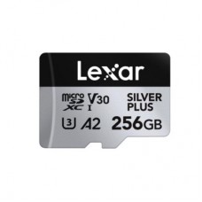 Карта пам'яті Lexar 256GB microSDXC class 10 UHS-I U3 V30 A2 Professional Silver (LMSSIPL256G-BNANG)