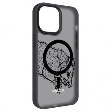 Чохол до мобільного телефона Armorstandart Uniq Magsafe Apple iPhone 15 Pro Max Maza Boar 2 Black (ARM76325)