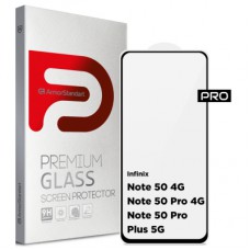 Скло захисне Armorstandart Pro Infinix Note 50 4G / Note 50 Pro 4G / Note 50 Pro Plus 5G Black (ARM84722)