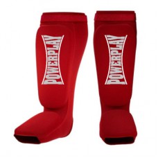 Захист гомілки і стопи PowerPlay 3054 Classic Shin Червоні S (PP_3054_S_Red)