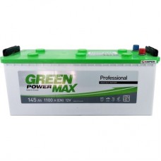 Акумулятор автомобільний GREEN POWER MAX 145Ah бокова(+/-) (1100EN) (22377)