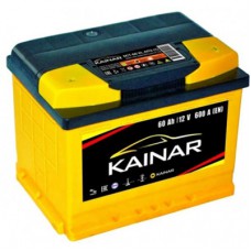 Акумулятор автомобільний KAINAR PREMIUM 60Ah Ев (-/+) (600EN) (060 230)