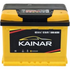 Акумулятор автомобільний KAINAR STANDART 62Ah (+/-) (590EN) (062 261)